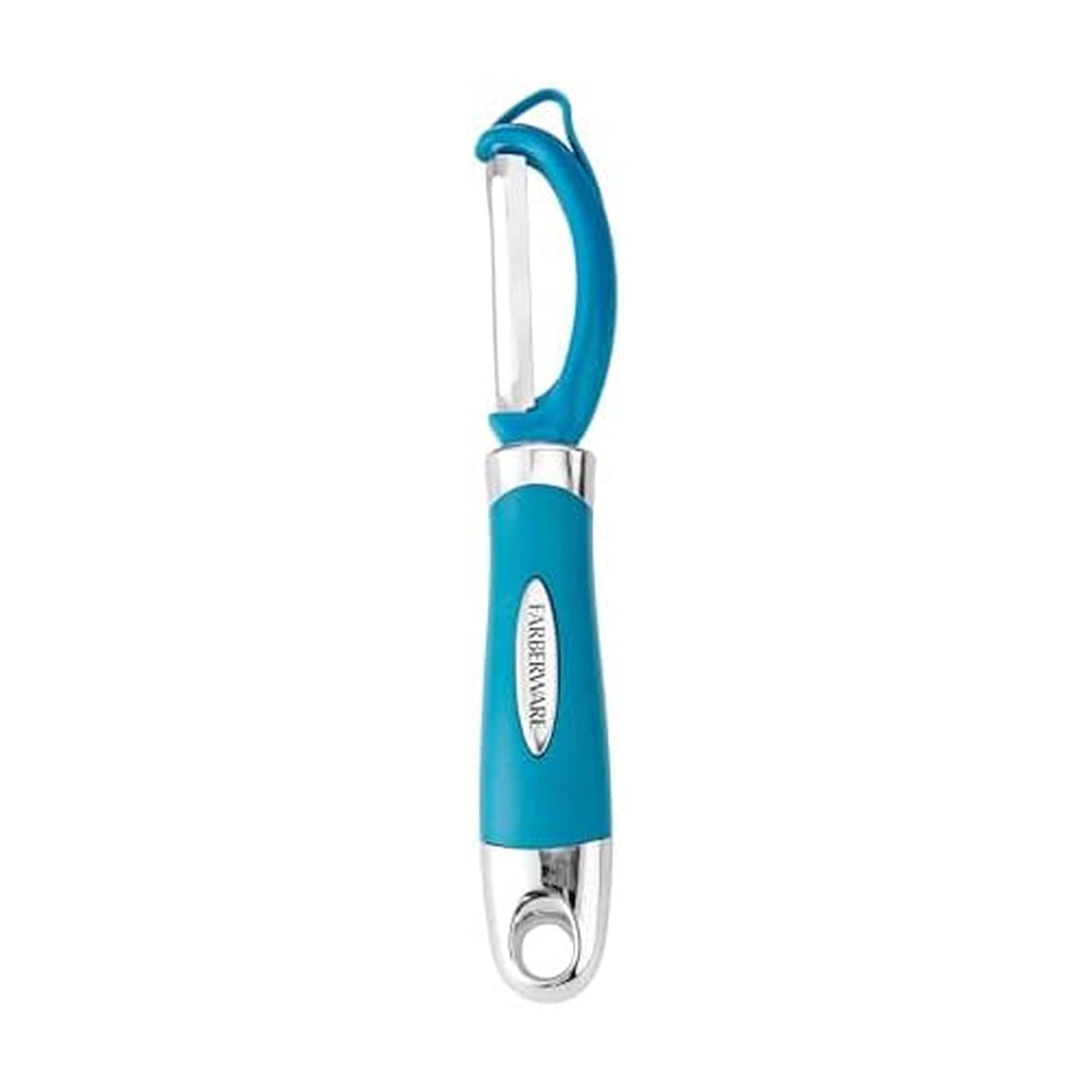 Farberware Euro Vegetable Peeler with Swivel Blade Aqua Sky