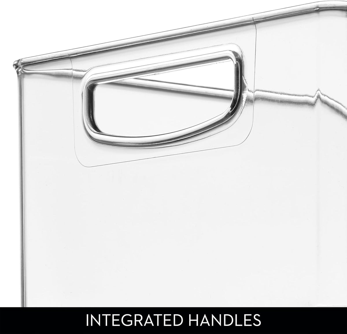 iDesign Stackable Storage Bin - Clear