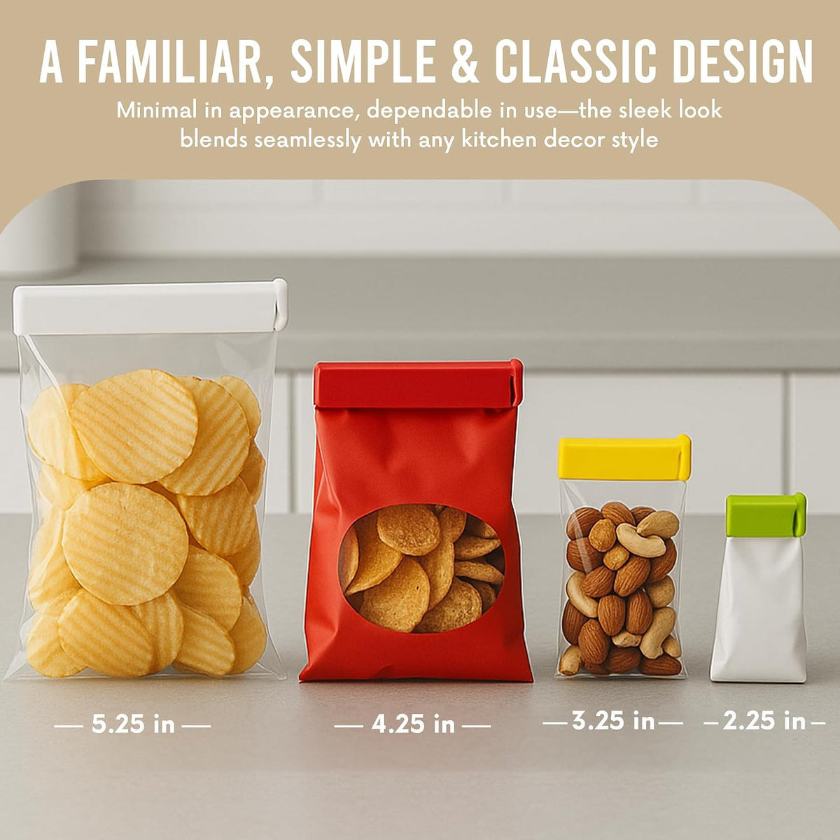Linden Sweden Twixit Bag Clips - Keep Food Fresh, Stop Spillage Set of 20