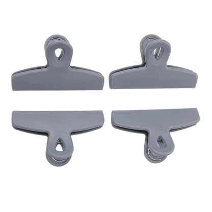 Chip Clips — Magnetic Bag Clips for Food Storage, 20 Piece Set, Airtight Seal Grip for Bread, Snack, Chip & Cereal Bags — Fridge, Pantry & Freezer Organization, Kitchen Storage - Multi Blues