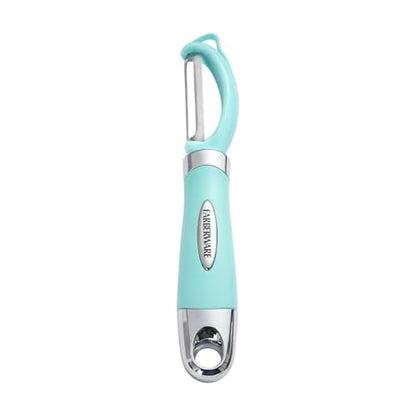 Farberware Euro Vegetable Peeler with Swivel Blade Jewel Grey