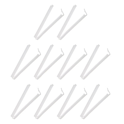 PATIKIL Sealing Clips 4.3in, 10 Pack Reusable Plastic Bag Clip Clamp, Pink