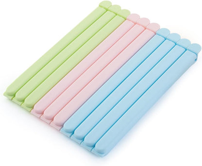 7.9 inch Bag Clips,Large Sealing Bag Clips for Food Snack Storage 10 Pack