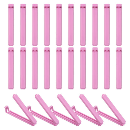 uxcell 25Pcs 3.54" Food Bag Clips for Food Thickened Plastic Green