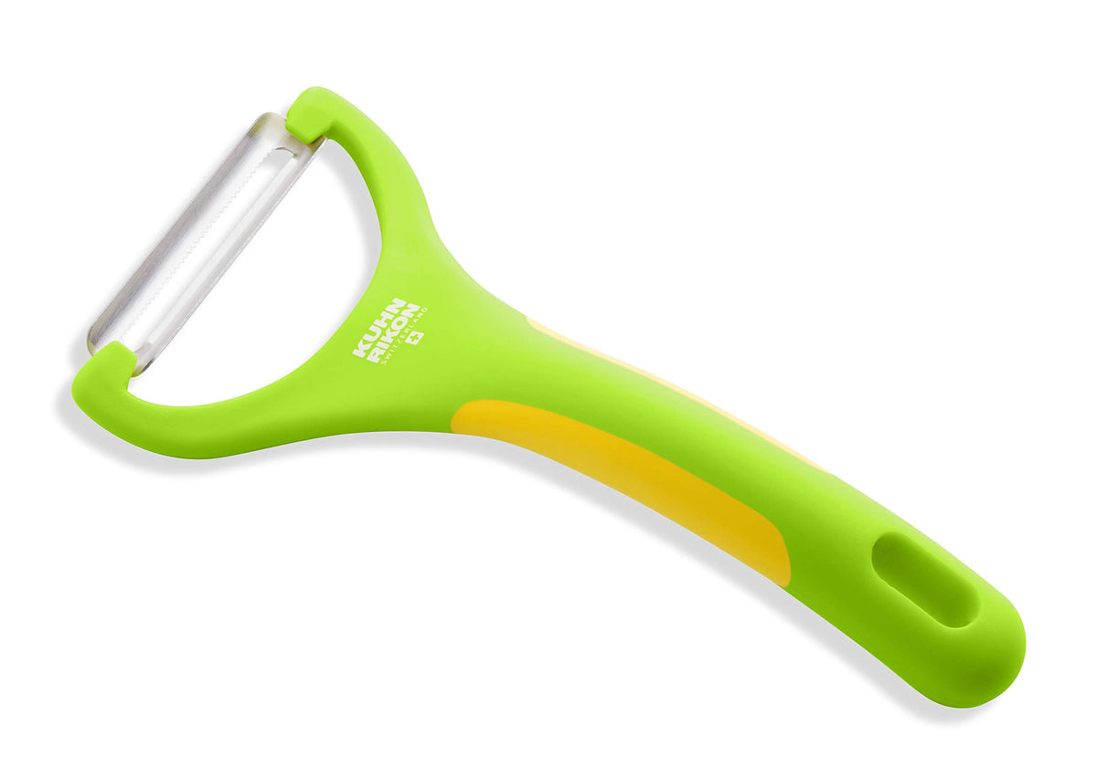 Kuhn Rikon Serrated Piranha “Y” Peeler 6.25” Red