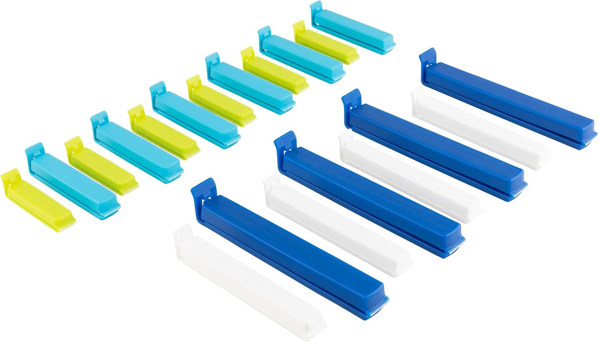 Linden Sweden Twixit Bag Clips - Keep Food Fresh, Stop Spillage Set of 20