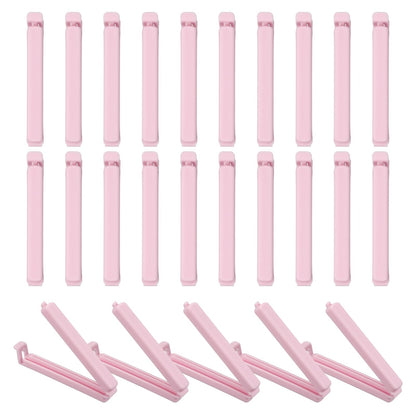 uxcell 25Pcs 3.54" Food Bag Clips for Food Thickened Plastic Green