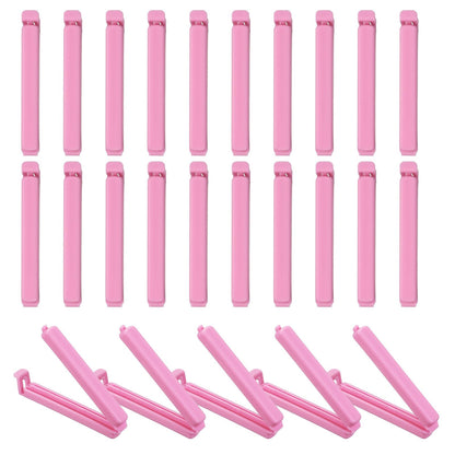 uxcell 25Pcs 3.54" Food Bag Clips for Food Thickened Plastic Green