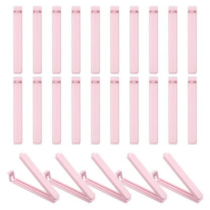 uxcell 25Pcs 3.54" Food Bag Clips for Food Thickened Plastic Green