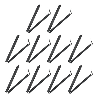 PATIKIL Sealing Clips 4.3in, 10 Pack Reusable Plastic Bag Clip Clamp, Pink