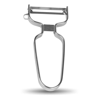 LURCH Y-Shaped Vegetable Peeler, Stainless Steel Blade, Black