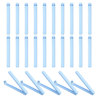 uxcell 25Pcs 3.54" Food Bag Clips for Food Thickened Plastic Green