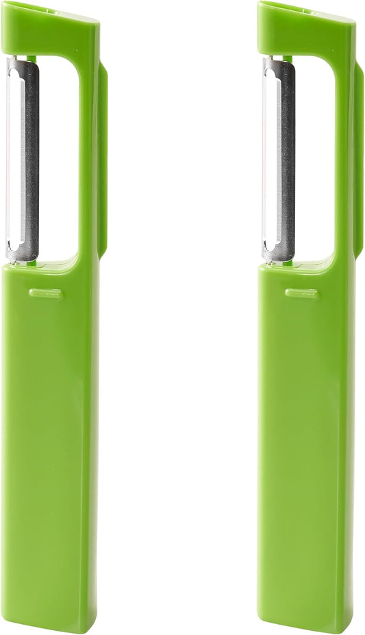 Upright Swivel Fruit and Vegetable Peeler, 2-Pack