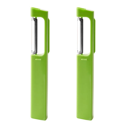 Upright Swivel Fruit and Vegetable Peeler, 2-Pack