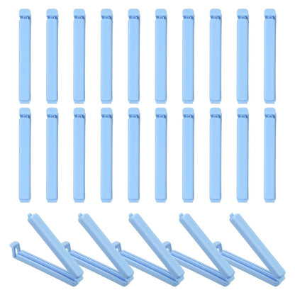 uxcell 25Pcs 3.54" Food Bag Clips for Food Thickened Plastic Green