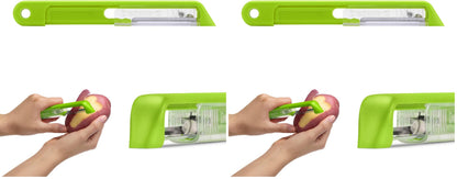 Dreamfarm Sharple Self-Sharpening Vegetable Peeler - Black