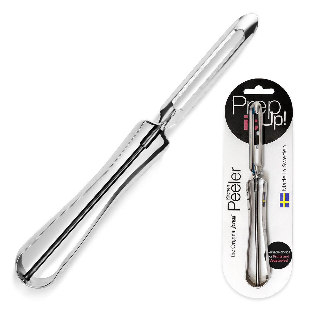 Linden Sweden Original Jonas Vegetable Peeler - 6.5in, Made In Sweden