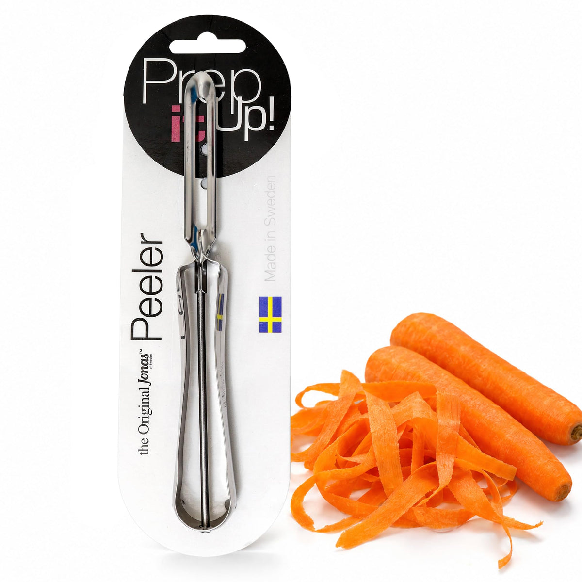 Linden Sweden Original Jonas Vegetable Peeler - 6.5in, Made In Sweden