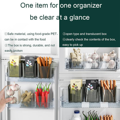 Lae Nuvole 2 Pack Adhesive Wall Storage Bins, Cabinet Door Organizer, Clear