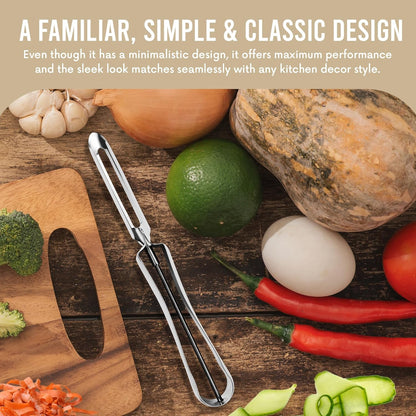 Linden Sweden Original Jonas Vegetable Peeler - 6.5in, Made In Sweden